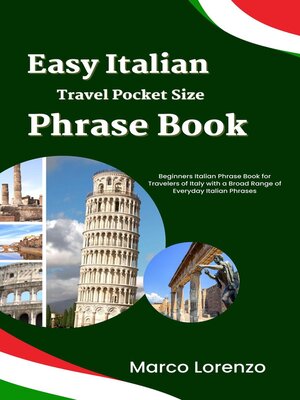 cover image of Easy Italian Travel Pocket Size Phrase Book